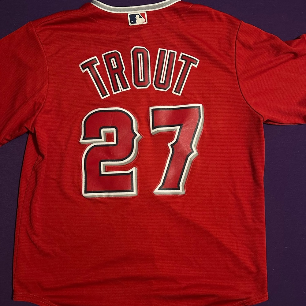 Mike Trout Angels Jersey